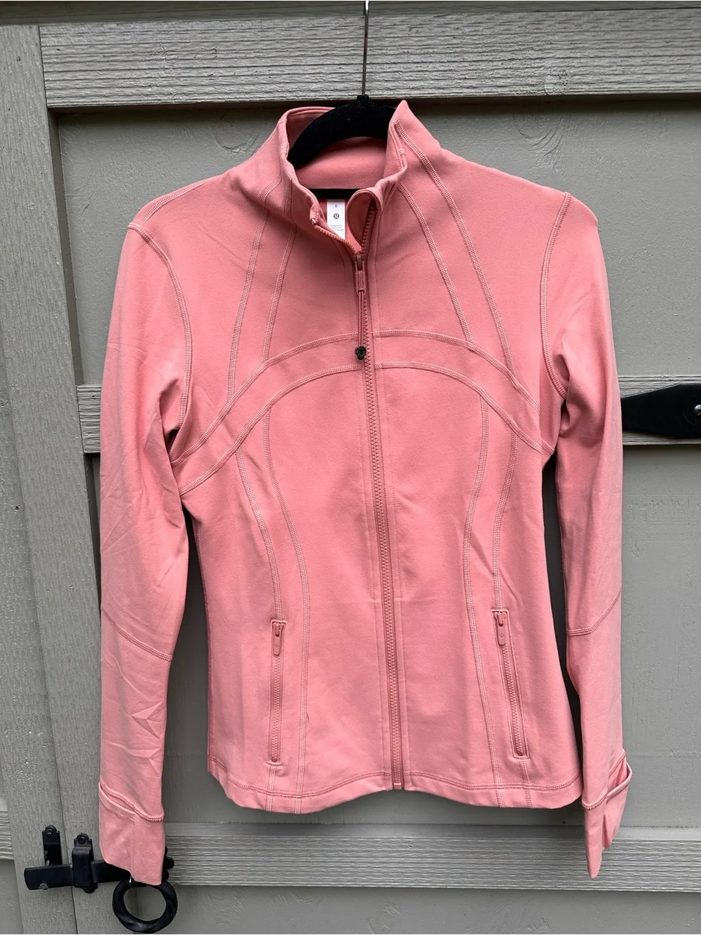 lululemon athletica Define Luon Dusty Rose Full-Zip Utility Jacket